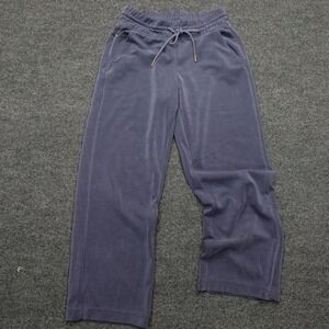 Athleta Super Soft Wide Leg Crop Pants Lounge Bottoms Women XXS Gray